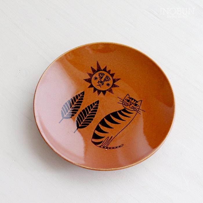 オールドカッパー ラウンドプレートS お皿 日本製 BOX入り CAT/CHESTNUT |  | 01