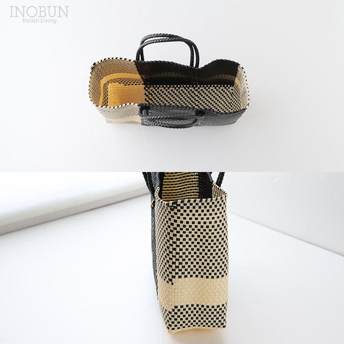 レトラ メルカドバッグ CROSS LINE SHORT（横長S） ブラック : INOBUN