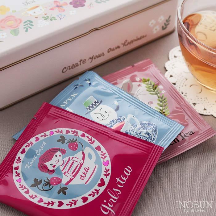 カレルチャペック 10tea lover缶 Thanks ティーバッグ 10個入り 個包装