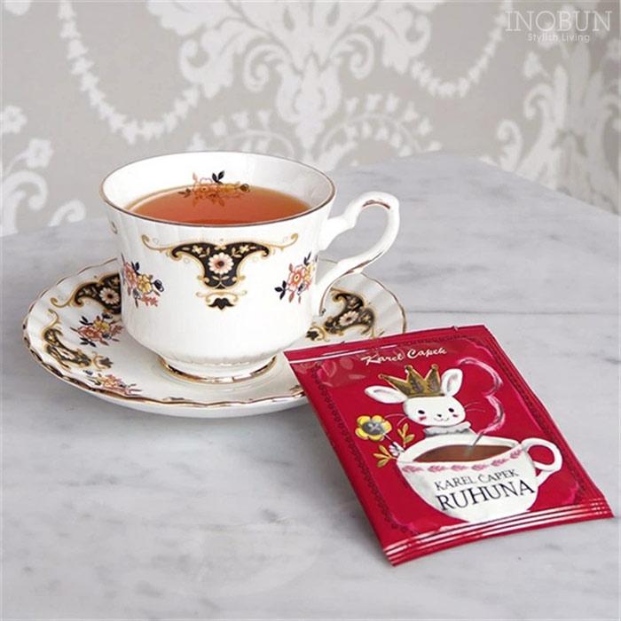 カレルチャペック 10tea lover缶 Thanks ティーバッグ 10個入り 個包装