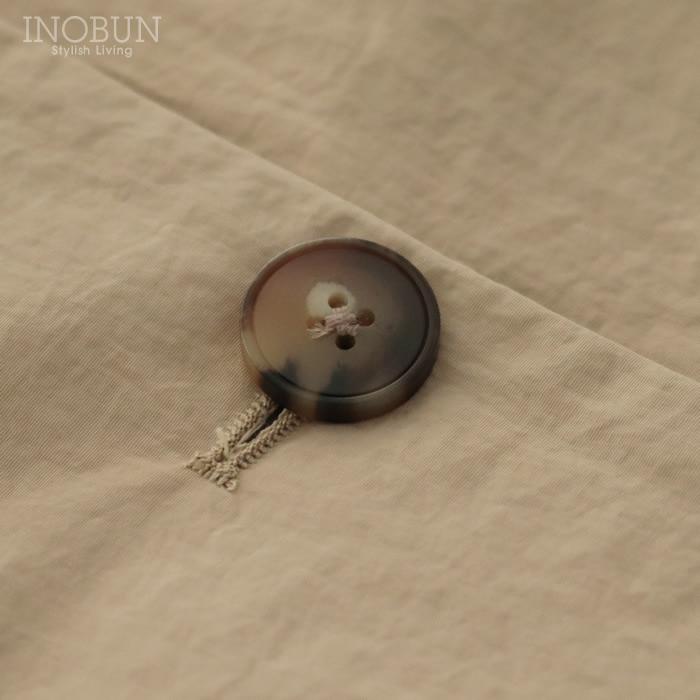 sosotto ナイロンLIBERTY裏地ノーカラーコート Sleeping Rose ベージュ |  | 10