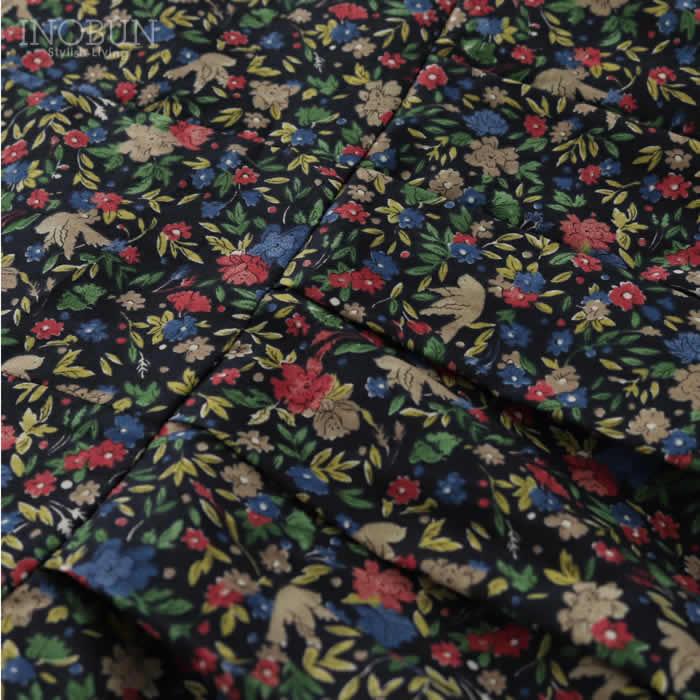 ワンピース イノブン別注 J.Sloane LIBERTY キーネック すっきり見えワンピース Birdsong/AE リバティ ジェイスローアン |  | 12