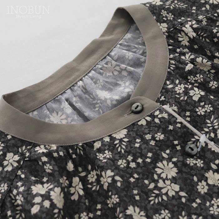 ブラウス イノブン別注 J.Sloane リバティ クレリック衿ブラウス Capel Pepper/ZE グレー Mサイズ LIBERTY ジェイスローアン |  | 10