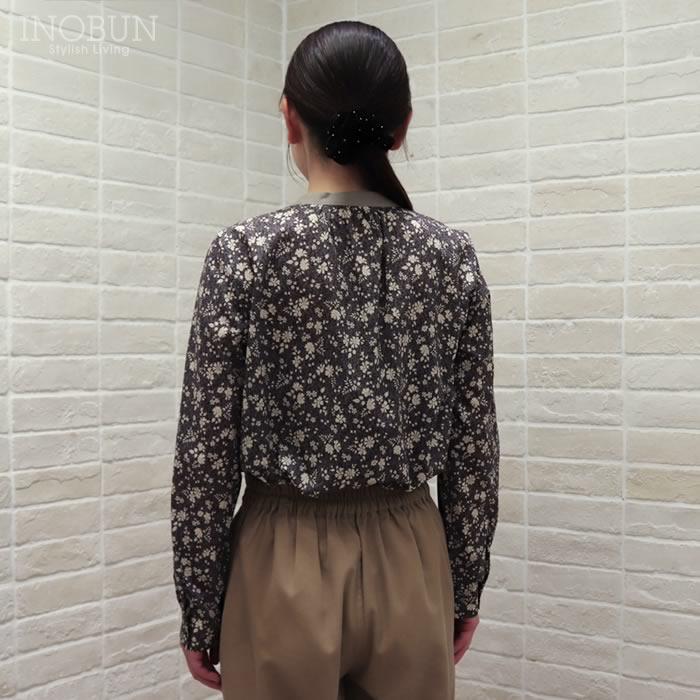 ブラウス イノブン別注 J.Sloane リバティ クレリック衿ブラウス Capel Pepper/ZE グレー Mサイズ LIBERTY ジェイスローアン |  | 06