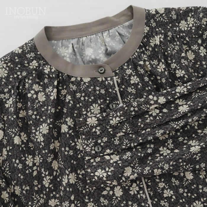 ブラウス イノブン別注 J.Sloane リバティ クレリック衿ブラウス Capel Pepper/ZE グレー Mサイズ LIBERTY ジェイスローアン |  | 07