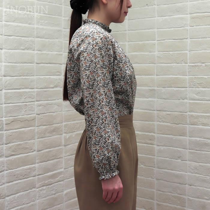 ブラウス イノブン別注 Parkes LIBERTY シャーリングプルオーバーブラウス Strawberry Tree/CE パークス |  | 11