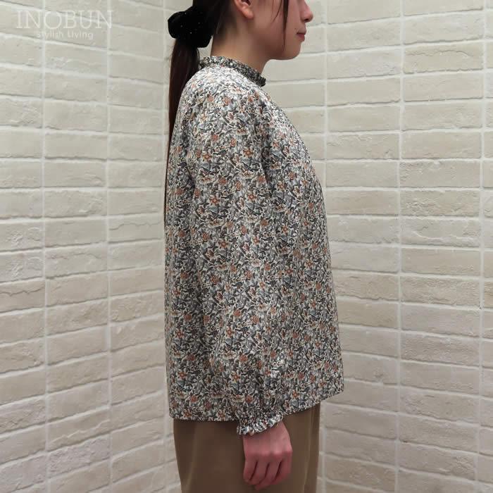 ブラウス イノブン別注 Parkes LIBERTY シャーリングプルオーバーブラウス Strawberry Tree/CE パークス |  | 05