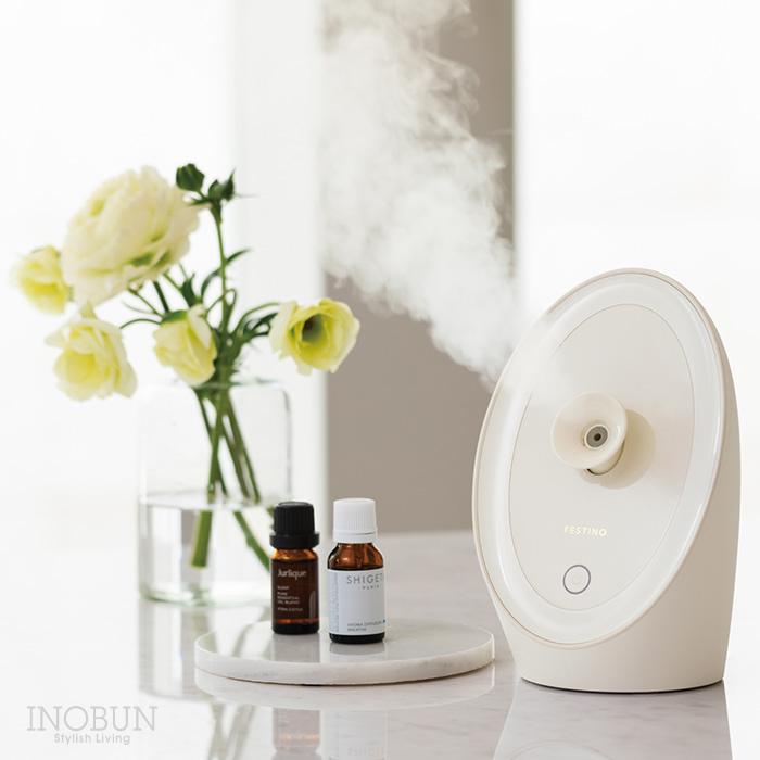 未使用 FESTINO フェイシャルアロマナノスチーマー SMHB-043 Amazon.co.jp: FESTINO(フェスティノ) フェイシャル アロマ ナノ