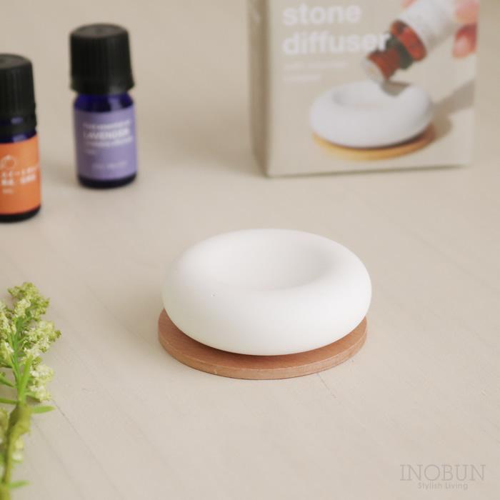 アロマストーンディフューザー ホワイト : INOBUN イノブン - 通販
