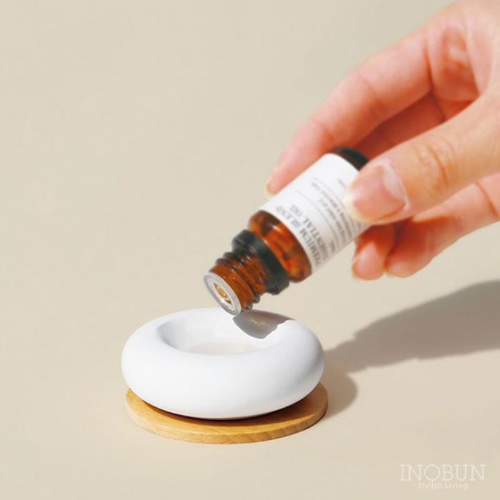 アロマストーンディフューザー ホワイト : INOBUN イノブン - 通販