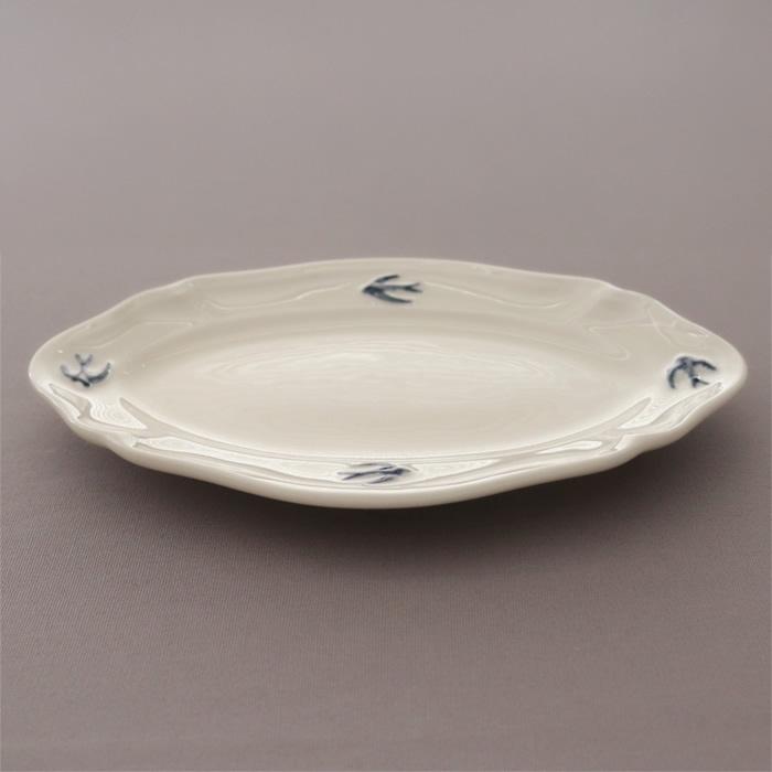 スタジオエム アーリーバード オーバルプレート S 日本製 青い鳥 食器 新生活 |  | 03