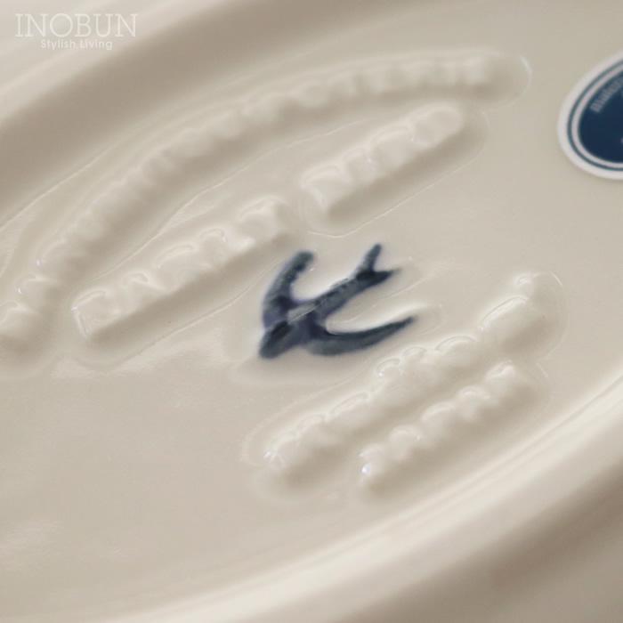 スタジオエム アーリーバード オーバルプレート S 日本製 青い鳥 食器 新生活 |  | 07