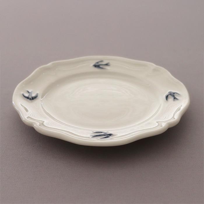 スタジオエム アーリーバード ラウンドプレート S 15cm 日本製 青い鳥 食器 新生活 |  | 03