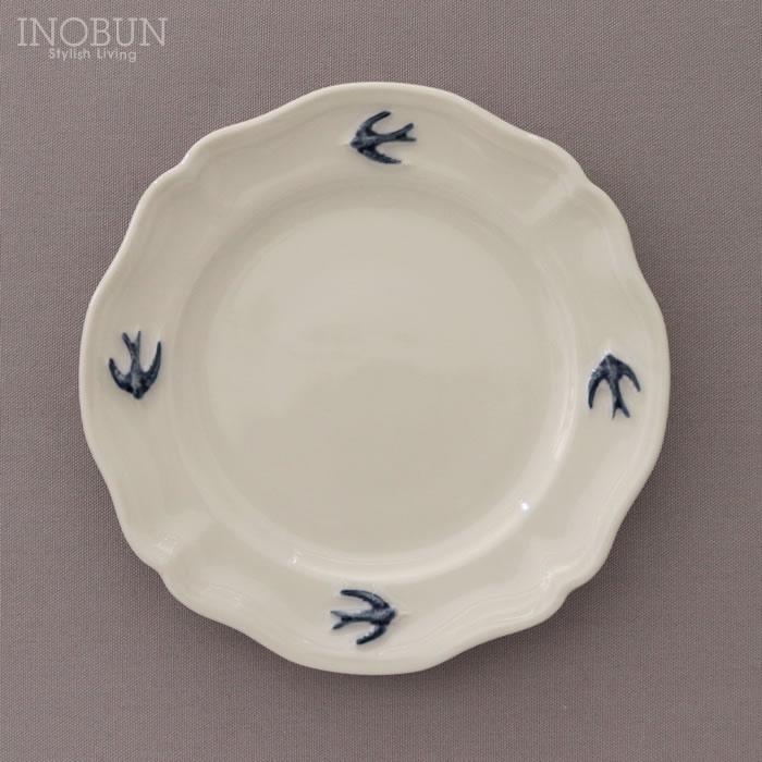 スタジオエム アーリーバード ラウンドプレート S 15cm 日本製 青い鳥 食器 新生活 |  | 04