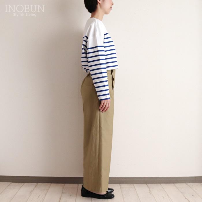 イノブン別注 ヴァンドウェスト 裏リバティ マリンパンツ ベージュ Poppy&Daisy/UE |  | 04