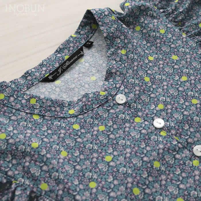 J.Sloane リバティ エスニック風ワンピース 長袖 Abasan Spot/XE セール |  | 12