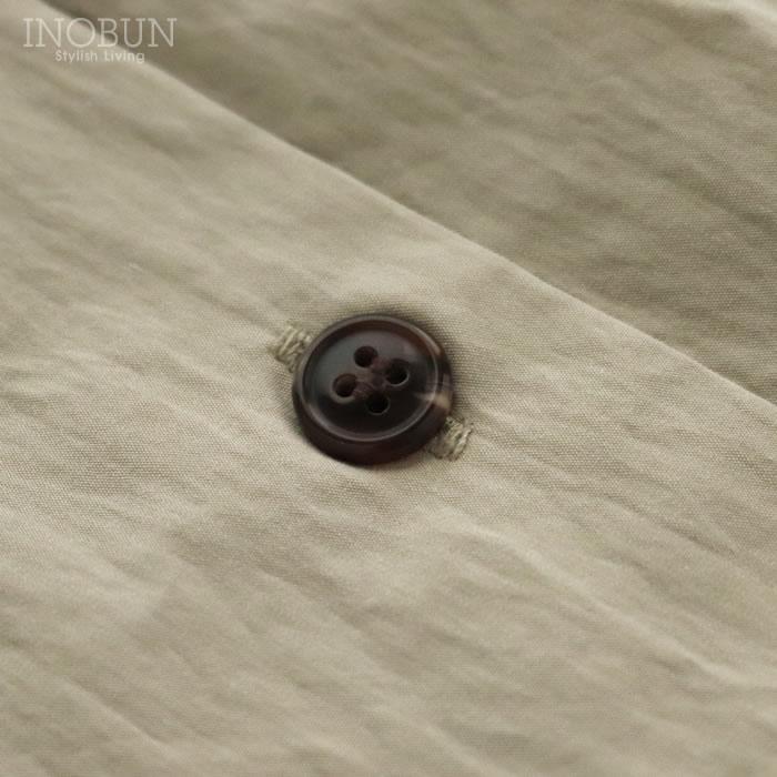 Parkes C/N高密度クロス ドロップショルダーワンピースコート ライトカーキ セール |  | 11