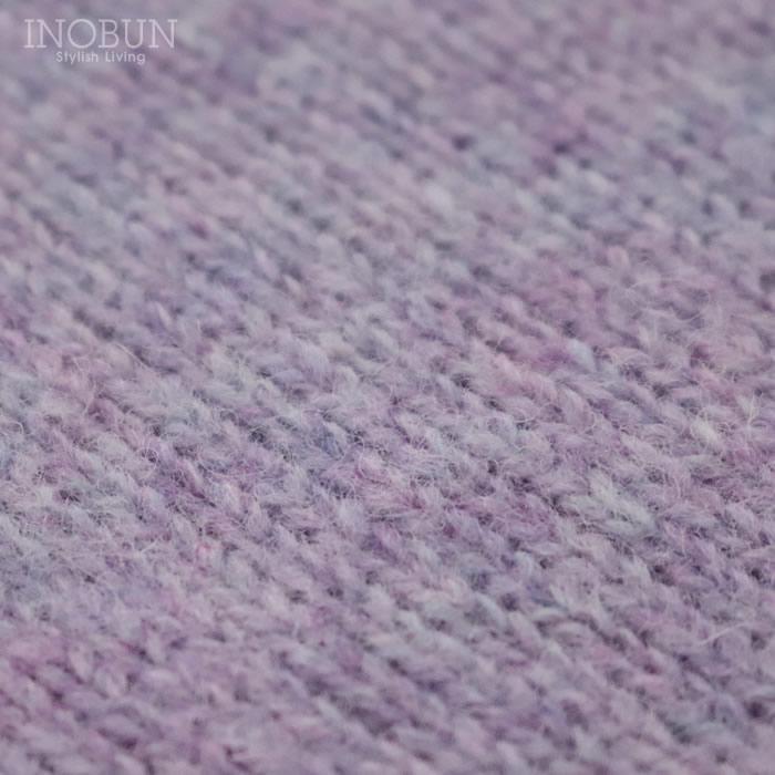 ハーレーオブスコットランド フェアアイルセーター ニット L5113/7 Snow White/Heliotrope パープル系 セール |  | 10