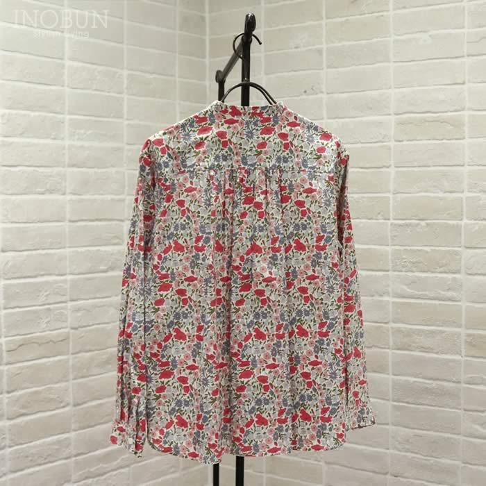 Vent d'ouest LIBERTY配色ブラウス POPPY&DAISY レッド系 セール |  | 04