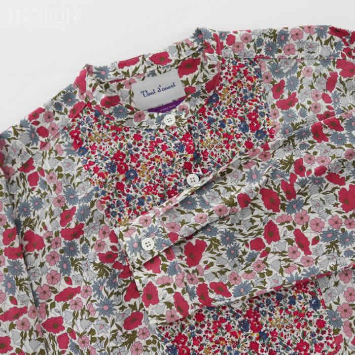 Vent d'ouest LIBERTY配色ブラウス POPPY&DAISY レッド系 セール |  | 07
