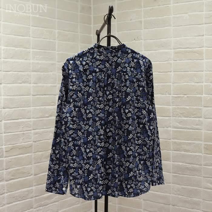 Vent d'ouest LIBERTY配色ブラウス EDENHAM ネイビー系 セール |  | 04