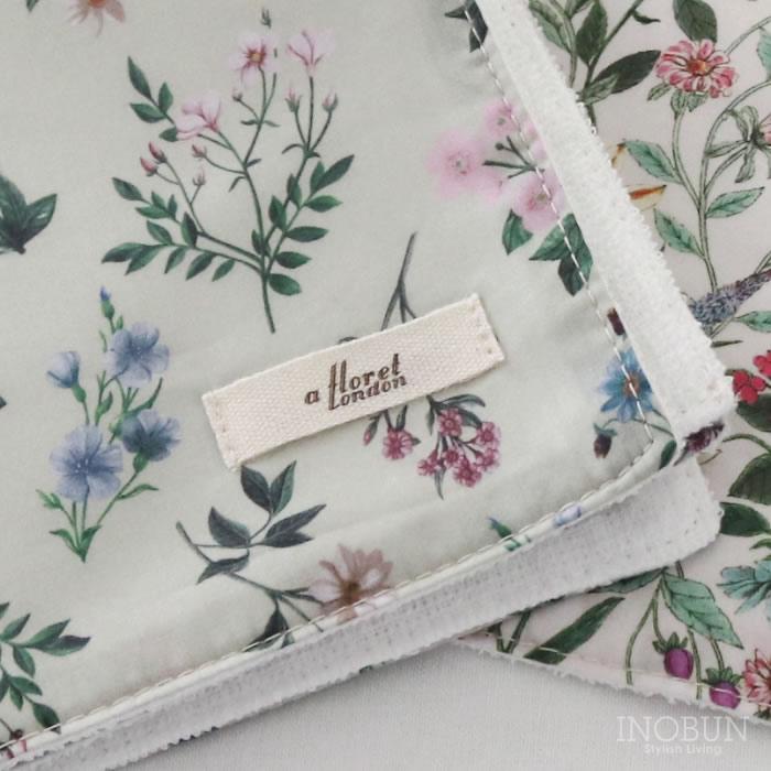 リバティ タナローン ステッチハンドタオル アニー グリーン フローレットロンドン ハンカチ |  | 04