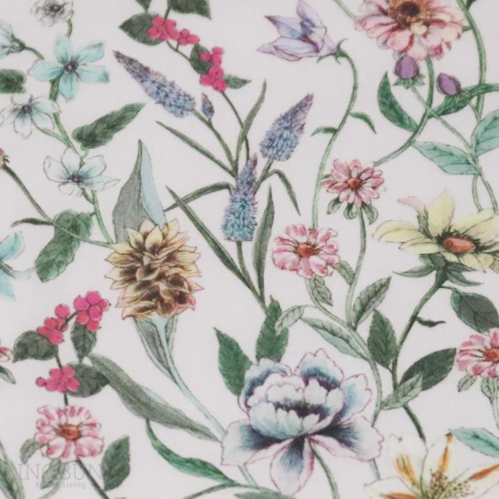 リバティ BASICポーチ フローレットロンドン メグミ アイボリー 化粧ポーチ 底マチ 内ポケットあり |  | 09