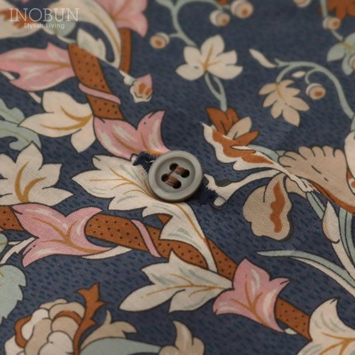 Parkes LIBERTY 共布リボン付きAラインワンピース Joan/25AU |  | 14