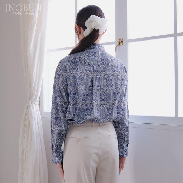 Parkes LIBERTY コンパクトボックスシャツ ブラウス ウェルベック別注 