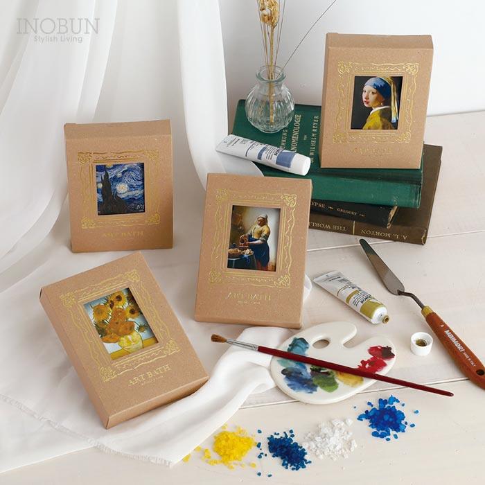 バスソルト DAILY MUSEUM バスソルト 3包セット 真珠の耳飾りの少女 日本製  フェルメール アート 絵画 入浴剤 ギフト |  | 08