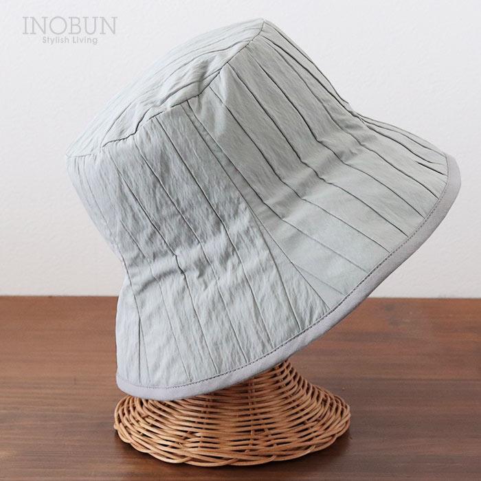帽子 キルティングチューリップ  ハット リバーシブル グレー レディース  春夏 帽子 | 
