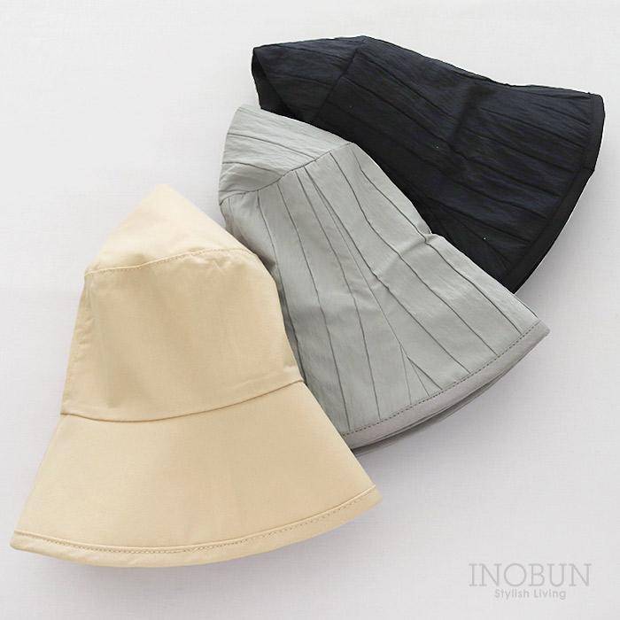 帽子 キルティングチューリップ  ハット リバーシブル ブラック レディース  春夏 帽子 |  | 05