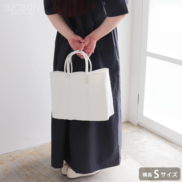 レトラ メルカドバッグ MIMOSA SHORT（横長S）ホワイト : INOBUN