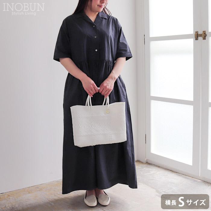 レトラ メルカドバッグ MIMOSA SHORT（横長S）ホワイト : INOBUN