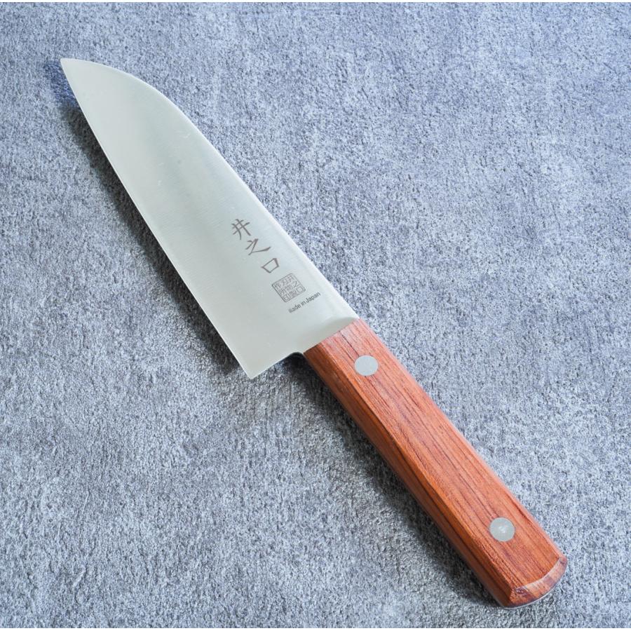 小三徳包丁 140mm 小包丁 両刃付け 右利き 左利き 両利き用