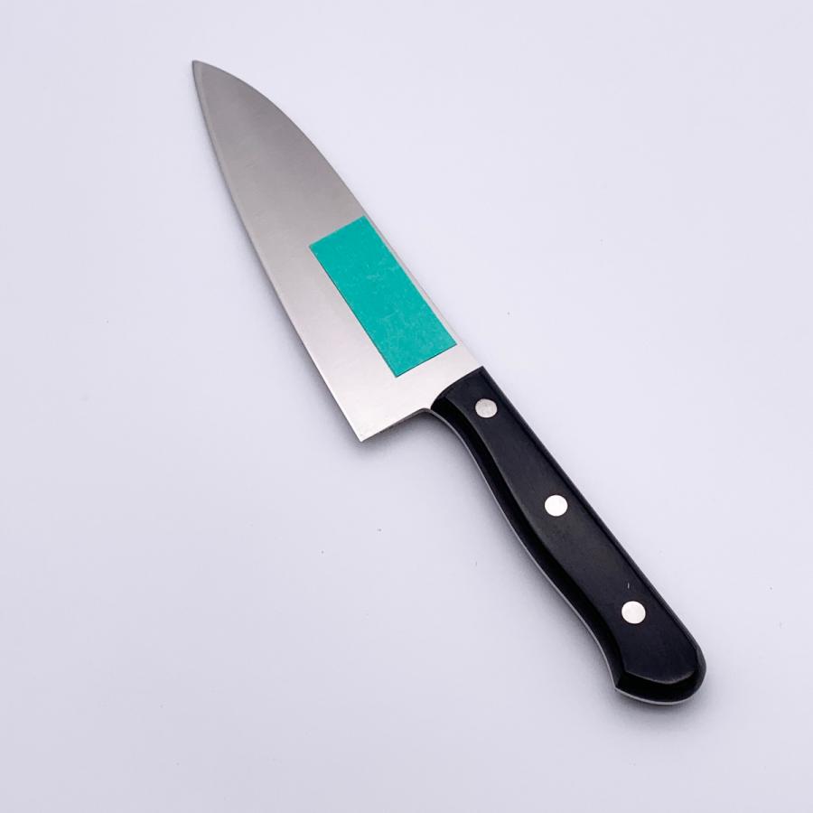 左用銀三出刃包丁 両刃仕上げ 165mm 関の刃物 アウトレットコーナー