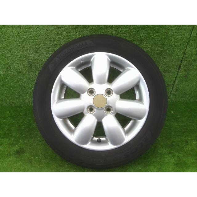 HE22S ラパン 14インチ ヨコハマ エコス ES31 155/65R14 2018年製 中古 
