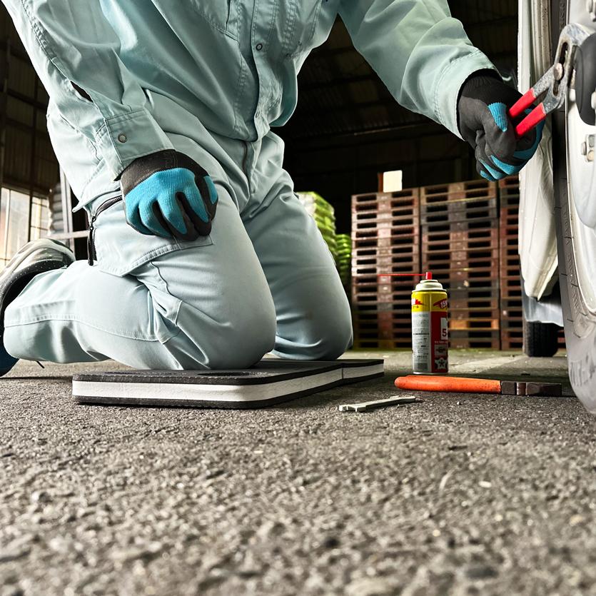 折りたたみニーマット】 膝当て 膝あて ひざあて ひざ当て 作業用 作業