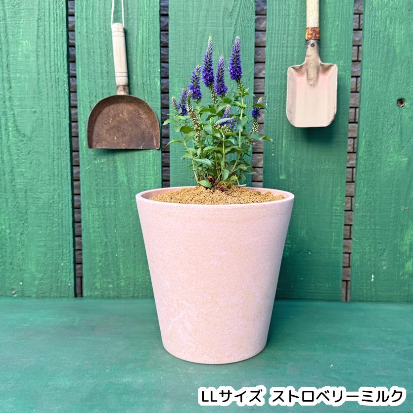生分解ポット Rounds】 生分解 植木鉢 土に還る ポット プランター