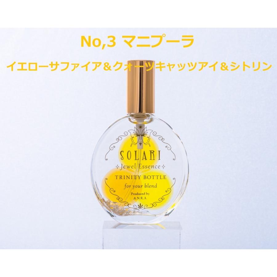 SOLARIジュエルエッセンス トリニティーボトル アロマスプレー、オーラ