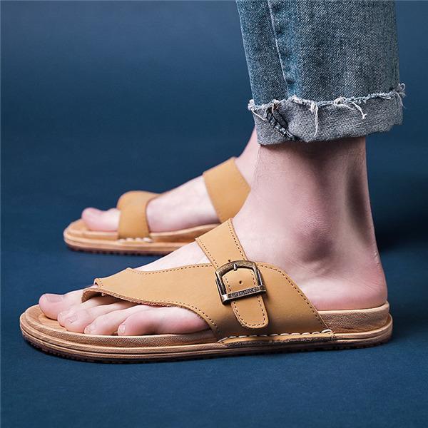 本革サンダル ビーチサンダル メンズ レザー 牛革 夏 スリッパ 紳士靴 痛くない 疲れない レザーサンダル 革 カジュアル アウトドア おしゃれ 47apr22mtx07 イノリヤ 通販 Yahoo ショッピング