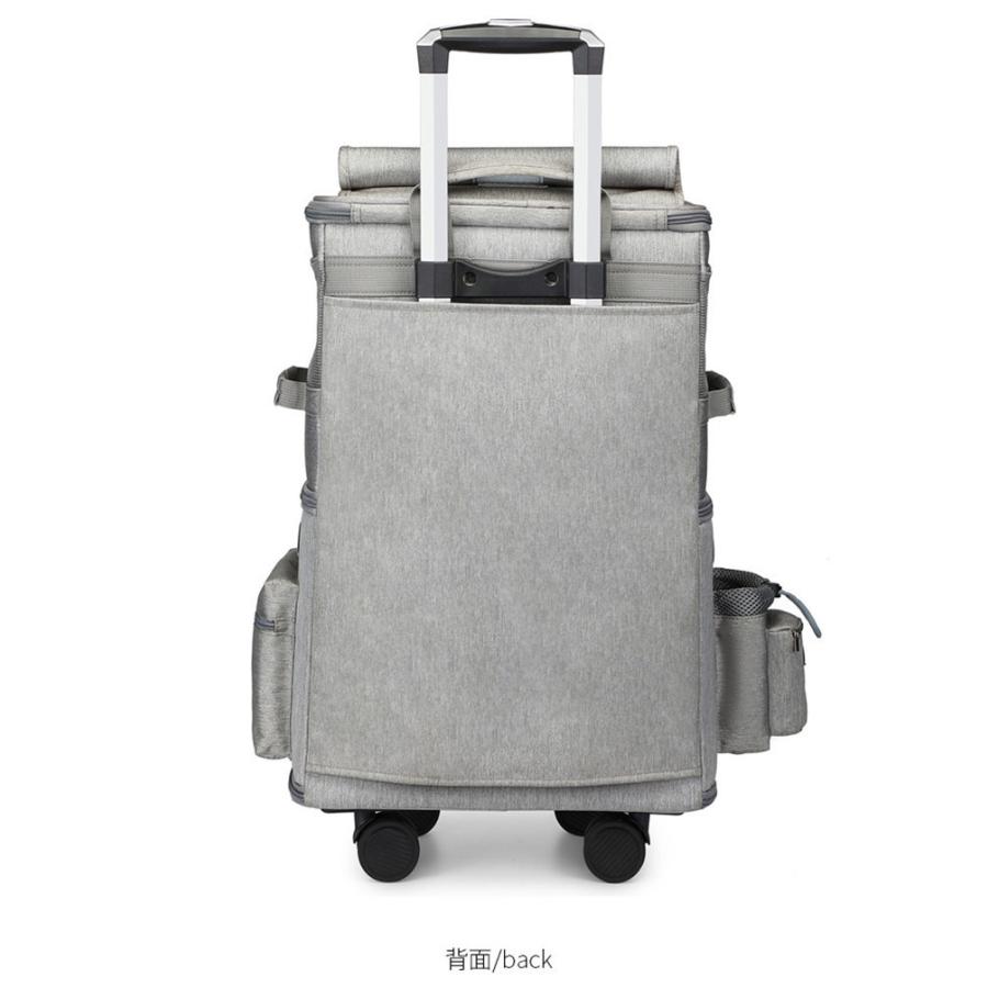 キャリーバッグ 犬 ペット 2層 2匹 メッシュ キャスター付き リュックキャリーバッグ キャリーケース 犬 猫 小型犬 中型犬 動物 旅行 遠出 犬 キャリーバッグ 2匹 メッシュ キャスター付き キャリーケース 猫 小型犬 中型犬 動物