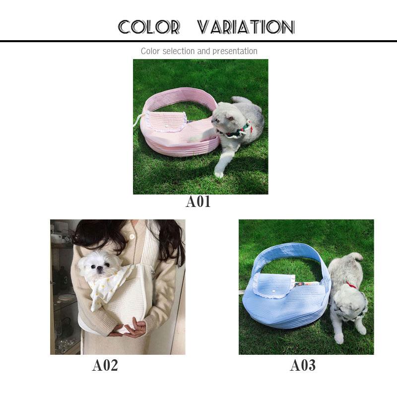 Web限定カラー 犬 スリング ペットスリング 猫 抱っこ紐 抱っこひも キャリーバッグ ドッグスリング 小型犬 飛び出し防止 持ち運び お出掛け お散歩 可愛い Cisama Sc Gov Br