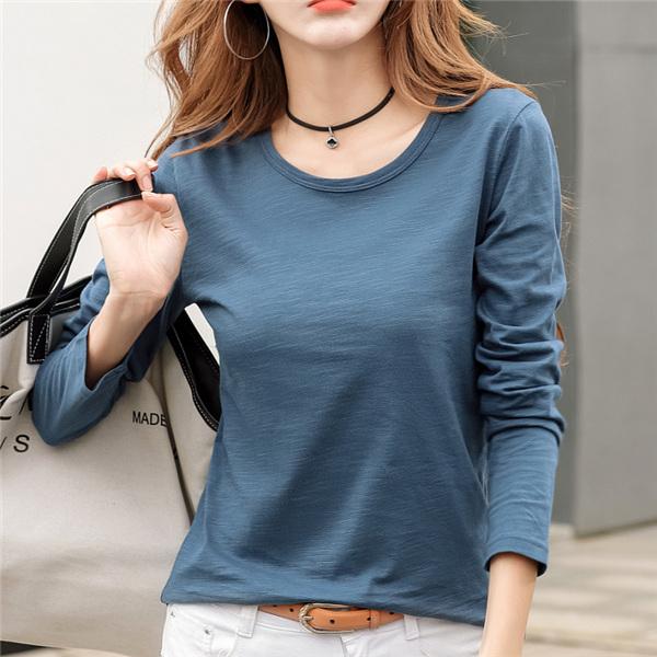 クーポンで最大10 Off 激安 Tシャツ カットソー レディース トップス 長袖 スリム インナー ラウンドネック 無地 シンプル ストレッチ きれいめ デイリー 47sept21rcsdds13 イノリヤ 通販 Yahoo ショッピング