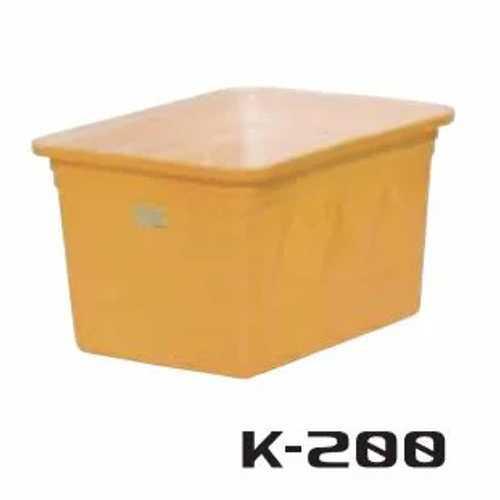 スイコー K型容器 K-200 農業資材 土木資材 工場 水産 コンテナ 浅型 角型ポリ容器 タンク 水洗い受水槽 貯水槽 給水 水槽 ウォータータンク 水タンク