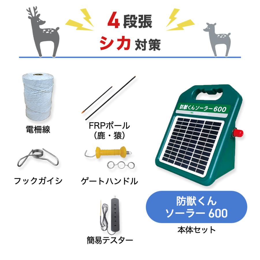 電気柵セット ソーラー 本体セット ニシデン産業 【公式通販】