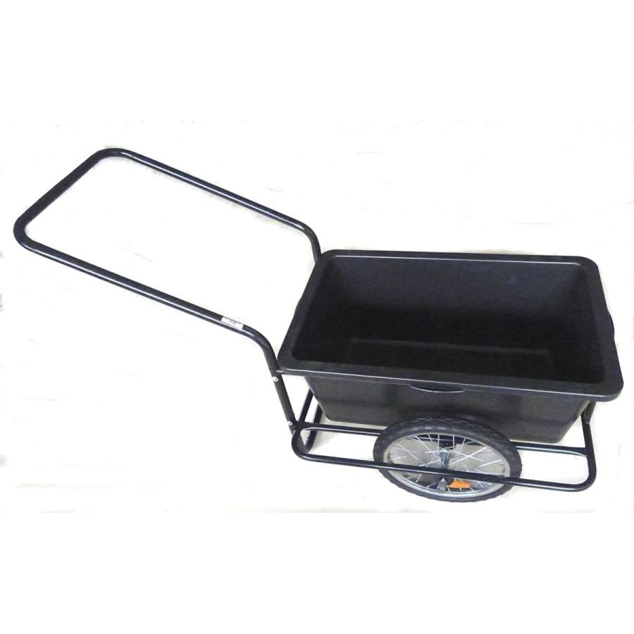 ノーパンクタイヤ 運搬 シンセイ 大容量リヤカー TC3004 : 箱罠