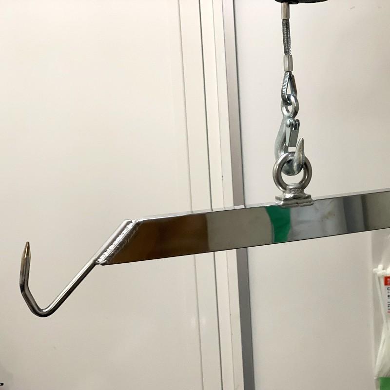 オールステンレス解体ハンガー「かける君」 狩猟 解体 イノシシ オールステンレス解体ハンガー「かける君」 狩猟 解体 イノシシ