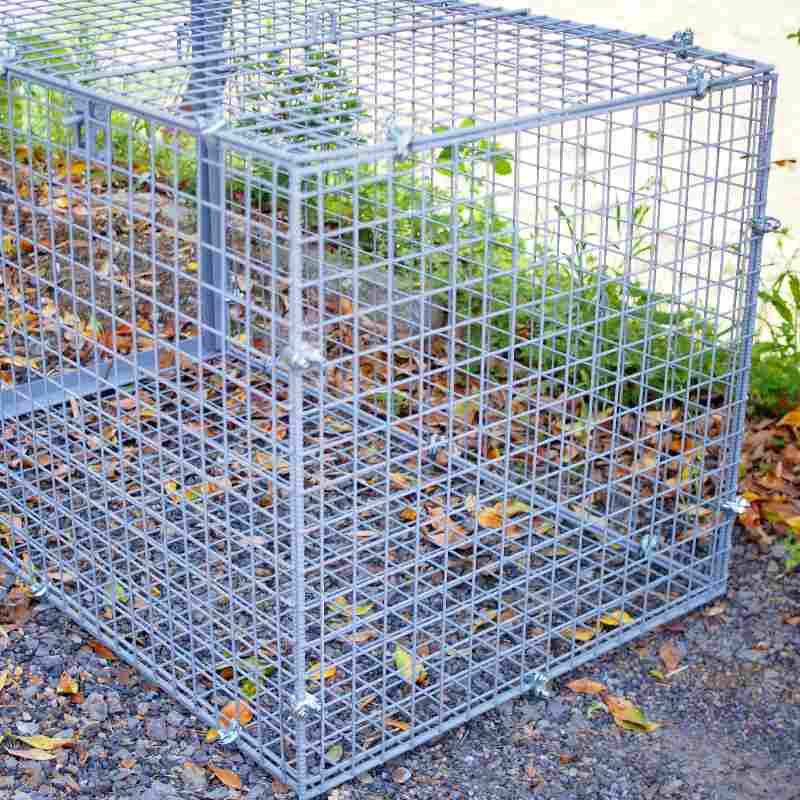 【値段交渉可：送料込】 【ご指定場所へ直送】ファーレ旭式 サル用箱罠片扉 鳥獣 被害対策 猿 さる サル 狩猟 害獣 駆除 簡単 【3128586156】(16060円)