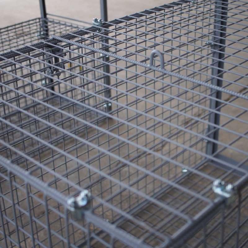 営業所止めにてお届け】ファーレ旭式 サル用箱罠片扉 鳥獣 被害対策 猿